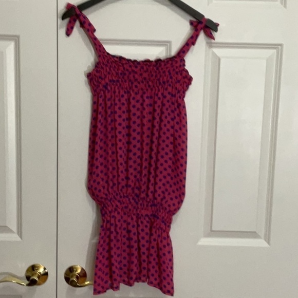 Polka Dot Swim Suit Coverup - Picture 4 of 4